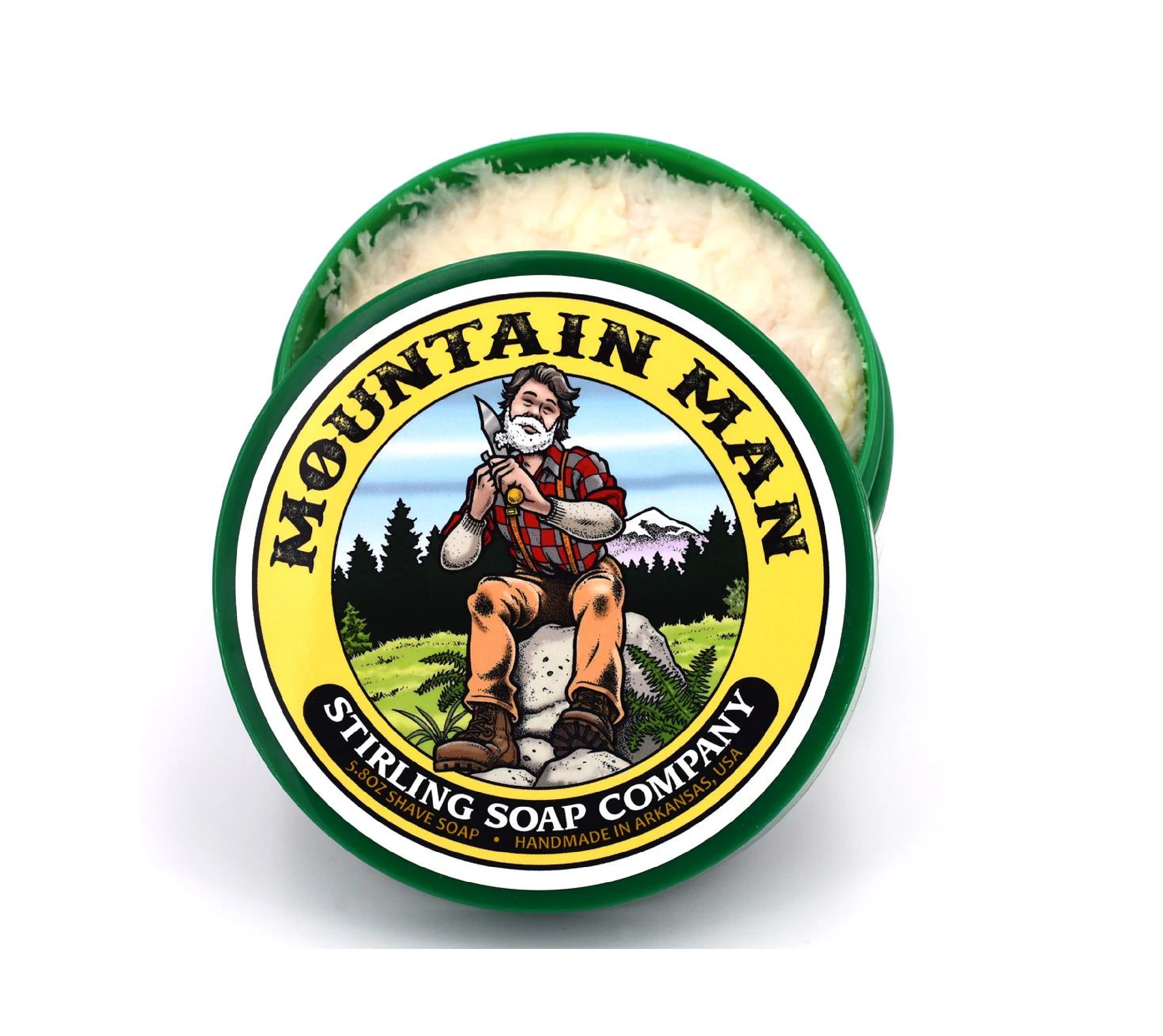 Mountain Man Jabón para afeitar
